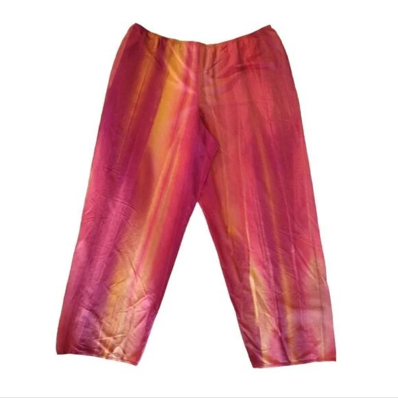 Victoria's Secret VTG 90s Y2K Tropical Tank And Pants Beach RARE Set Large - Picture 10 of 15